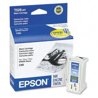 Epson T028201 (T028401) Ink Cartridge, Black   TVs & Electronics