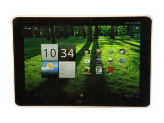 Acer Iconia Tab A Series A700 10s32u NVIDIA Tegra 3 1GB DDR2 Memory 32 GB 10.1" Tablet PC Android 4.0 (Ice Cream Sandwich)
