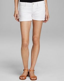 True Religion Shorts   Cassie Rolled in Optic White