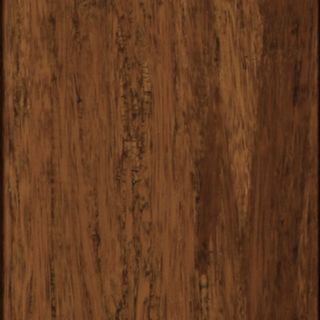 Natural Floors by USFloors 0.393 in Bamboo Locking Hardwood Flooring Sample (Brushed Spice)