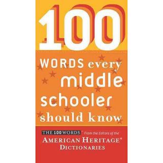 100 Words Every Middle Schooler Should Know