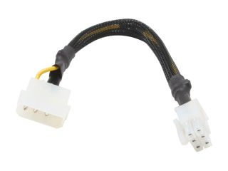 APEVIA CVT46 4 Pin PSU  to PCI E Power Supply Converter cable