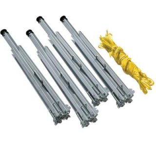 Roof Zone Folding Warning Line with 4 Stanchions 65002