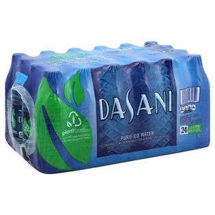 Dasani Water, Purified, 24   16.9 fl oz (500 ml) bottles [405.6 fl oz]