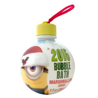 Minions Bubble Bath Ornament Holiday 2015 8 Oz.