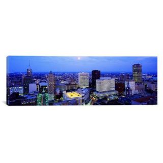 iCanvas Panoramic Evening, Buffalo, New York State Photographic Print on Canvas
