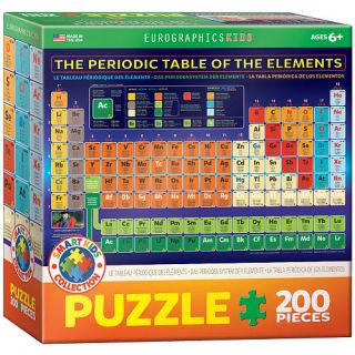 EuroGraphics Kids The Periodic Table of The Elements Jigsaw Puzzle 200 Piece    Eurographics