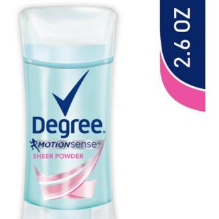 Degree MotionSense Sheer Powder Antiperspirant Deodorant, 2.6 oz