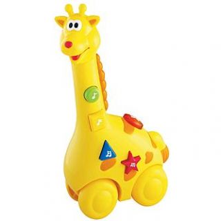 Just Kidz Roll Along Giraffe   Toys & Games   Learning & Development