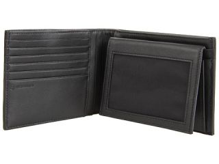 Victorinox Altius™ 3.0   Innsbruck Leather Deluxe Bi Fold Organizer W/European ID Window And Coin Pocket Black Leather