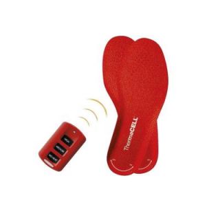 ThermaCELL Uni Sex XX Large Red Rechargeable Heated Insoles THS01 XXL