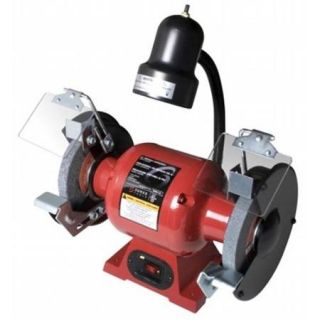 Sunex Tool SU5001A 6 inch Bench Grinder with Light