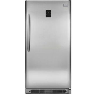 Frigidaire Gallery Gallery 20.5 cu. ft. Frost Free Upright Freezer Convertible to Refrigerator in Stainless Steel, ENERGY STAR FGVU21F8QF