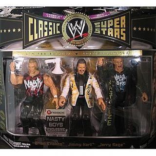 WWE Nasty Boys w/ Jimmy Hart   Classic 3 Packs 11 Toy Wrestling Action