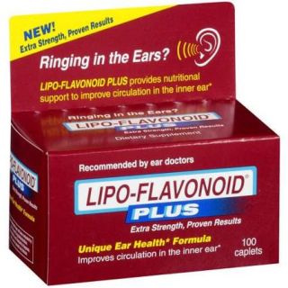 Lipo Flavonoid Plus Dietary Supplement   Unique Ear Health Formula 100 ct