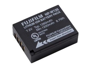 FUJIFILM NP W126 (16225858) 1 Pack 1260mAh 7.2V Li Ion Battery