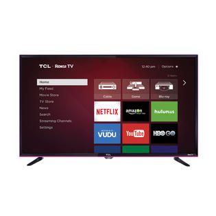 TCL 32 HD 720P LED Roku Smart TV   Metalic Design   Designer Pink