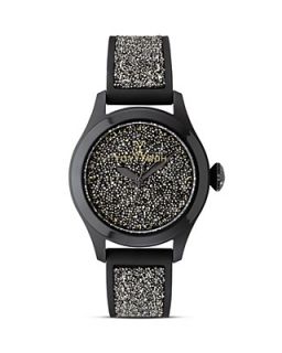 Toy Watch Black Glitter Watch, 38mm