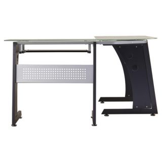 Wade Logan Brookmont L Shaped Computer Desk with PC Caddy