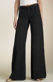 Goldsign Orchid Wide Leg Twill Trousers