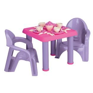 Just Kidz 25 Piece Tea Party Set   Baby   Toddler Furniture   Tables