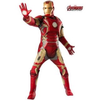 Adult Avengers 2 Iron Man Deluxe Mark 43 Costume   Size XL