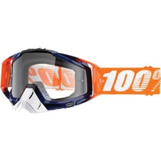 100% Racecraft MX/Offroad Clear Lens Goggles Crush