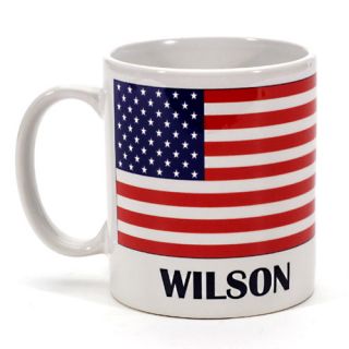 Personalized U.S. Flag Mug