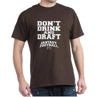 CafePress Men's Don't Drink and Draft Dark T Shirt