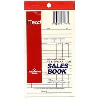 Mead Sales Book, 50 Sets/Duplicate, 1 each   Office Supplies   Office