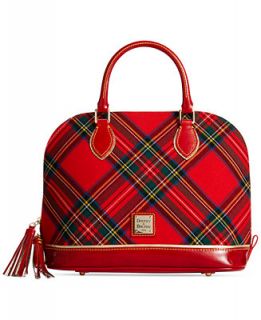 Dooney & Bourke Tartan Zip Zip Satchel   Handbags & Accessories   