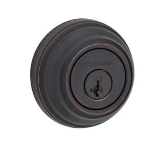 Kwikset 985 Series Double Cylinder Venetian Bronze Deadbolt Featuring SmartKey 985 11P SMT CP