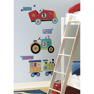 RoomMates Transportation Giant Peel & Stick Wall Decals   Home   Home