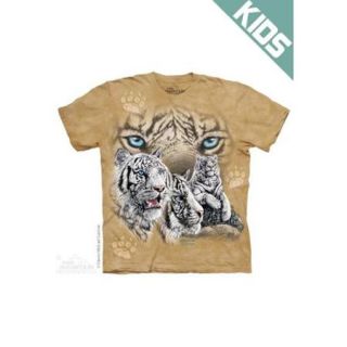 The Mountain Tan 100% Cotton Find 12 Tigers Graphic Novelty T Shirt (X Large)