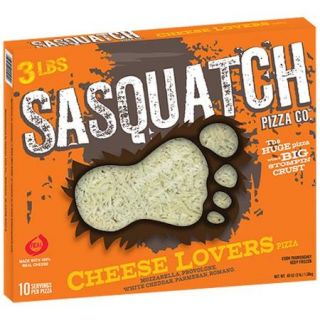 Sasquatch Pizza Co. Cheese Lovers Pizza, 3 lbs