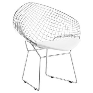 Net Dining Chair Steel (Set of 2)   Zuo