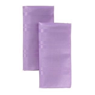 Essential Home Spring Stain Resistant Purple, 2 Pack Napkin