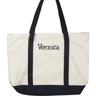 Personalized Canvas Tote Bag, Black Name, Casual Serif