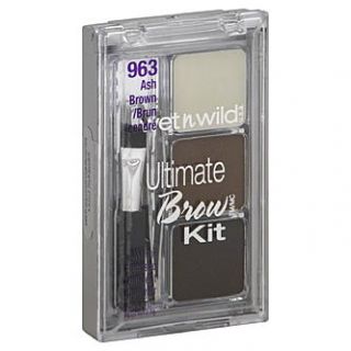 Wet N Wild Ultimate Brow Kit, Ash Brown 963, 1 kit [0.09 oz (2.5 g)]