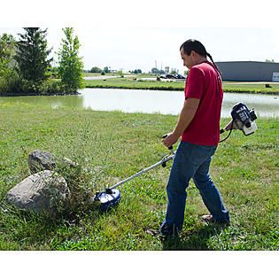BLUE MAX  2 in 1 Combo 2 Stroke Gasoline String Trimmer + Brush Cutter
