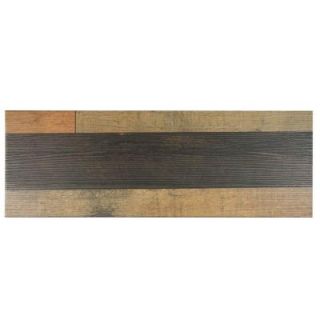 Merola Tile Madera Mix 7 7/8 in. x 23 5/8 in. Ceramic Floor and Wall Tile (11.6 sq. ft. / case) FAZMADMX