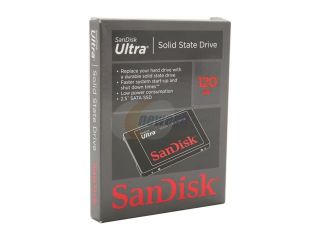 SanDisk Ultra 2.5" 120GB SATA II Internal Solid State Drive (SSD) SDSSDH 120G G25
