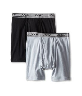 Jockey Kids Cotton Performance Boxer Brief 2 Pack (Little Kids/Big Kids)