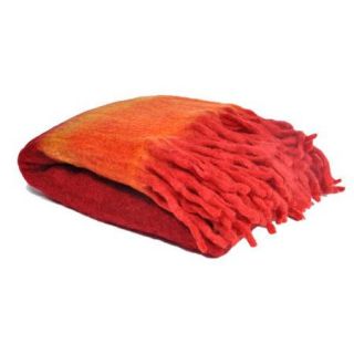 Found Object Mohair Blend Throw Blanket