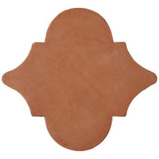 Solistone Handmade Terra Cotta Medallion 6 1/2 in. x 6 1/2 in. Floor and Wall Tile (1.25 sq. ft. / case) TC104