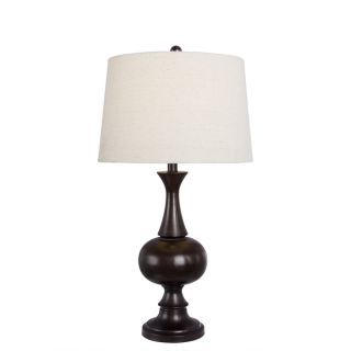 Metal Oil Rubbed Bronze Finish 27 inch Table Lamp
