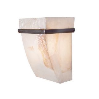 Varaluz 6 3/4 in W Niche Defying 1 Light Brilliant Mojave Pocket Wall Sconce