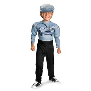 Infant/Toddler Cars 2 Finn Mcmissle Halloween Costume Size: 3T 4T
