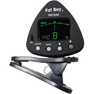 Fat Boy Clip On Electronic Guitar Tuner