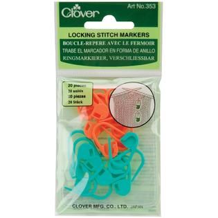 Clover Locking Stitch Marker 20/Pkg   Home   Crafts & Hobbies